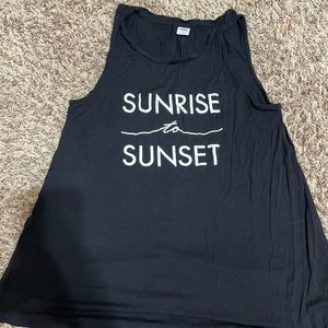 Black Old Navy Tank Top